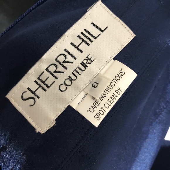 Custom Sherri Hill Couture- Worn Once - Picture 6 of 8